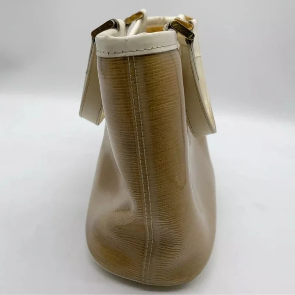 Authentic Louis Vuitton  Epi Mini Lagoon Bay Plage Handbag terry cloth inside - Picture 8 of 17